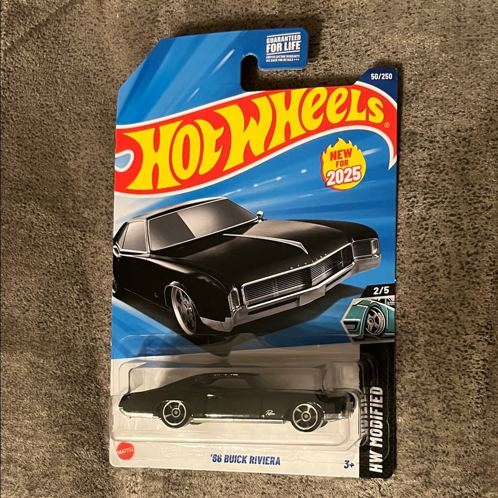 NIP Hot Wheels Modified ‘66 Buick Riviera - Black